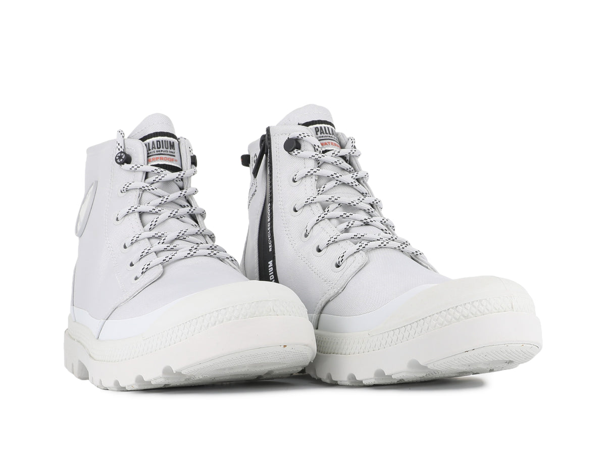 Palladium GLACIER GRAY PAMPA RCYL LT+WP+ZIP