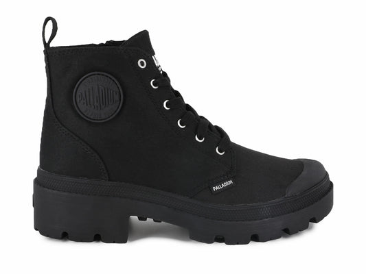 Palladium BLACK/BLACK PALLABASE TWILL