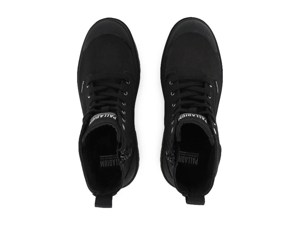Palladium BLACK/BLACK PALLABASE TWILL