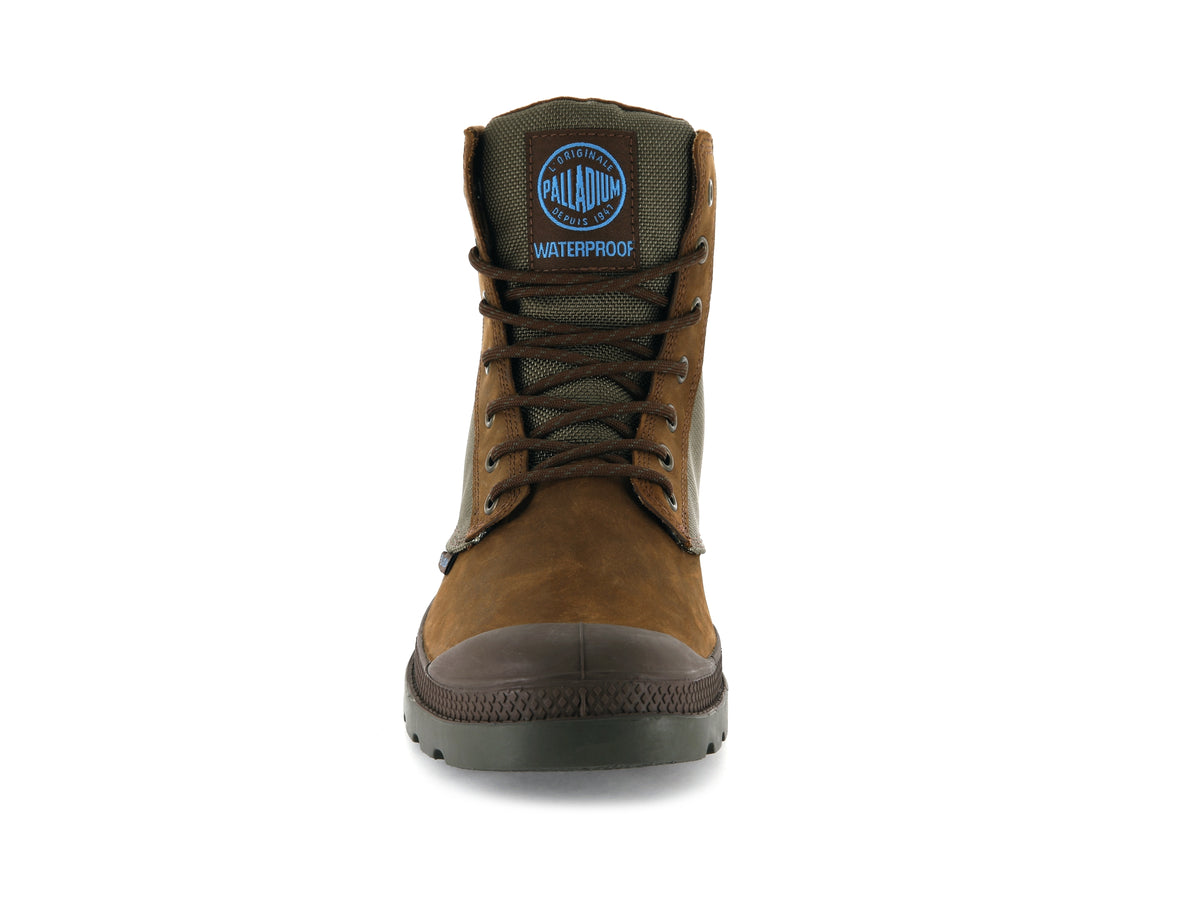 Palladium BRIDLE BROWN/MOON MIST PAMPA SPORT CUFF WPN