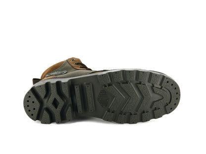Palladium BRIDLE BROWN/MOON MIST PAMPA SPORT CUFF WPN
