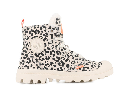 Palladium WAVE GRAY/BROWN PAMPA HI ZIP WL LEO