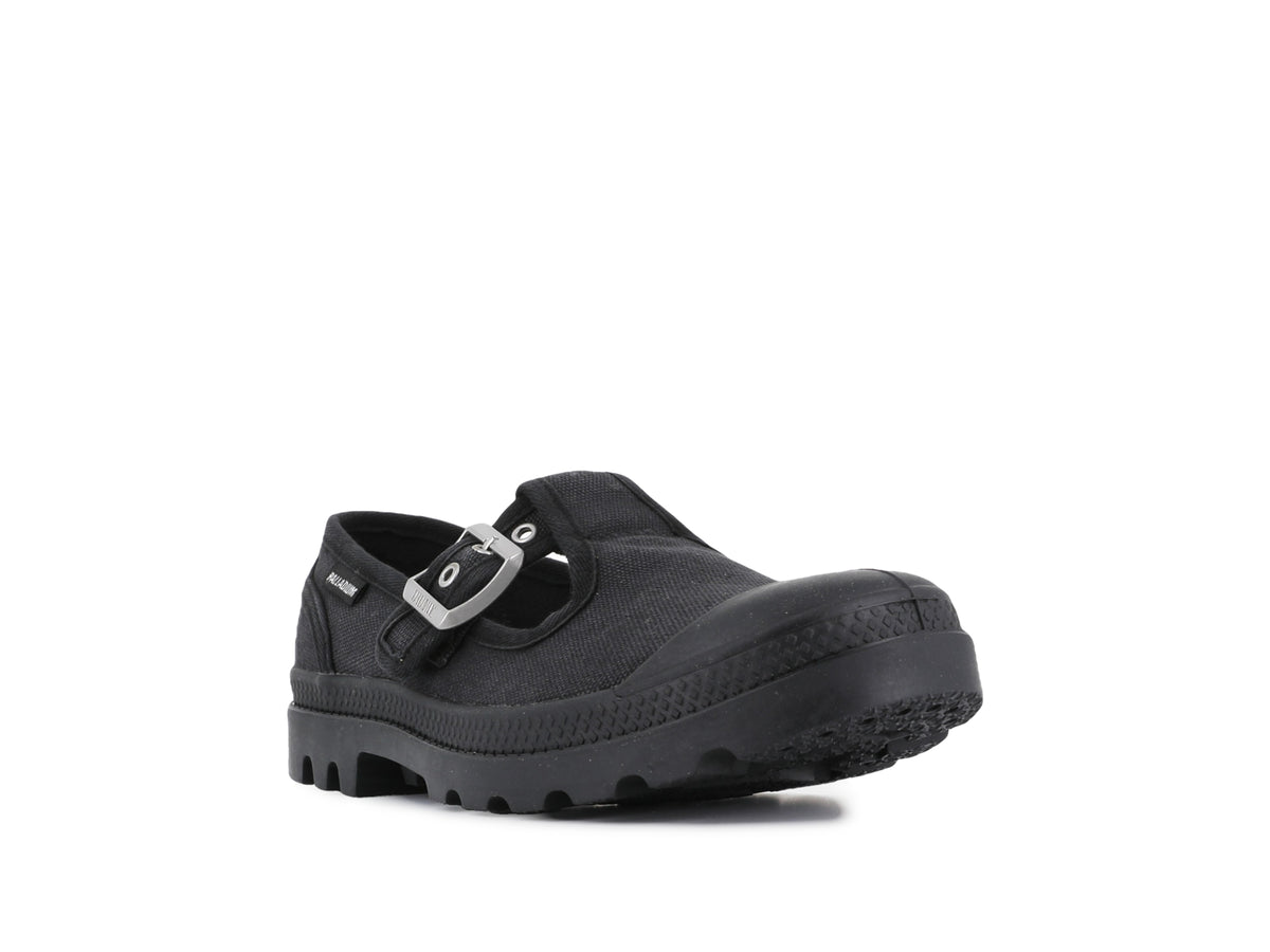 Palladium BLACK PAMPA MARY-JANE WASHED