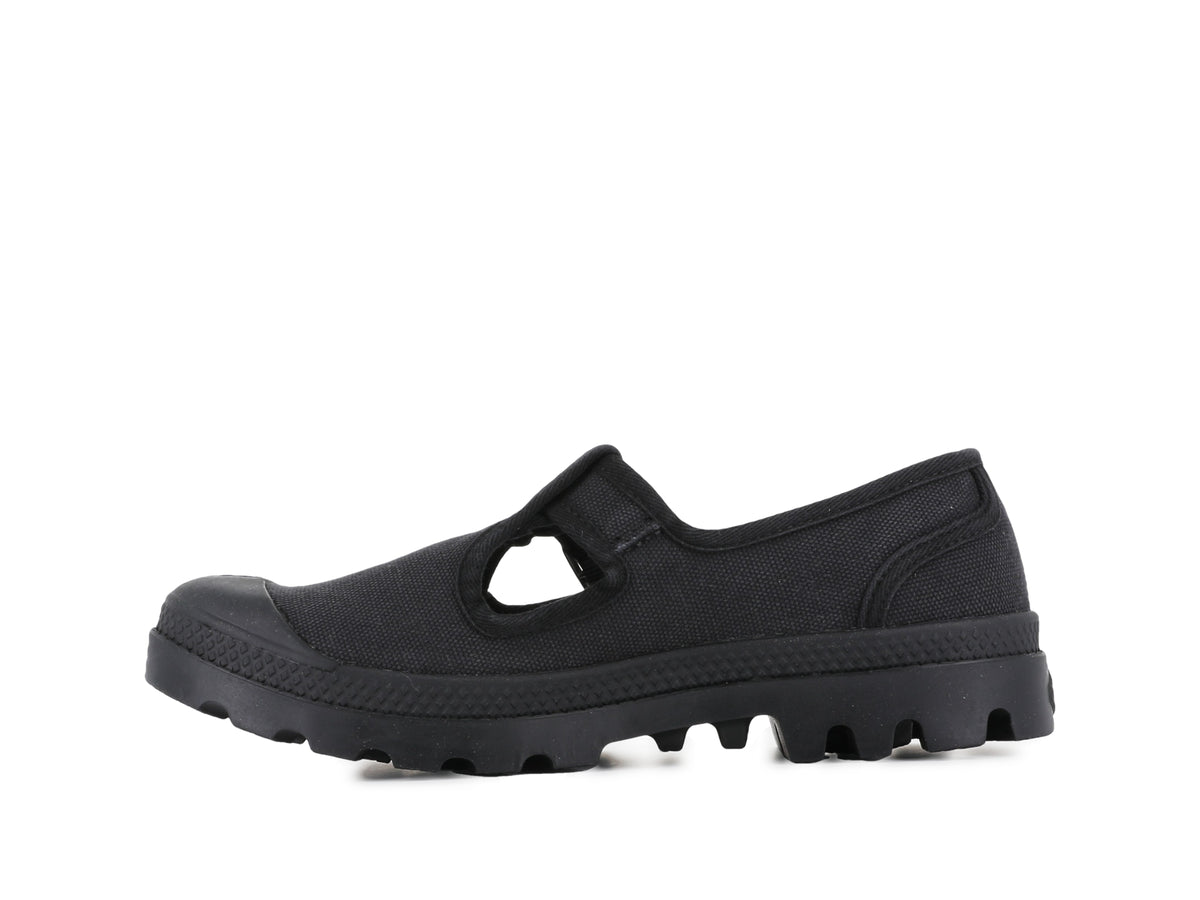 Palladium BLACK PAMPA MARY-JANE WASHED