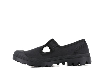 Palladium BLACK PAMPA MARY-JANE WASHED