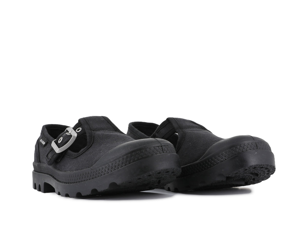 Palladium BLACK PAMPA MARY-JANE WASHED
