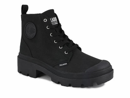 Palladium BLACK/BLACK PALLABASE TWILL