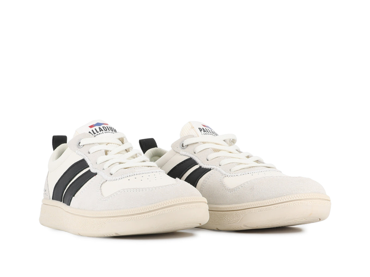 Palladium CREAM WHITE/BLACK PALLACUP FLAME LTH