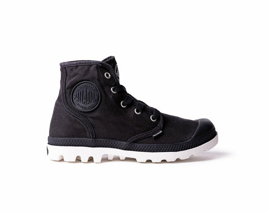 Palladium BLACK/MARSHMALLOW PAMPA HI