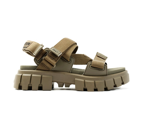 Palladium DUSKY GREEN REVOLT SANDAL MONO