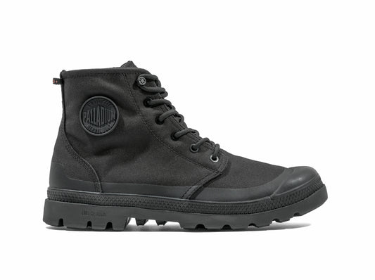 Palladium BLACK/BLACK PAMPA RCYL LT+WP+ZIP