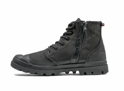 Palladium BLACK/BLACK PAMPA RCYL LT+WP+ZIP