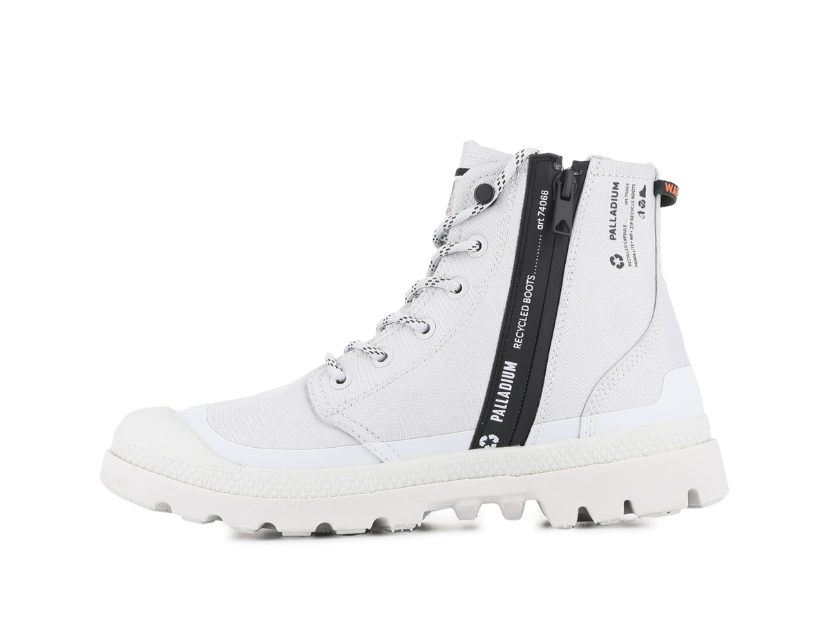 Palladium GLACIER GRAY PAMPA RCYL LT+WP+ZIP