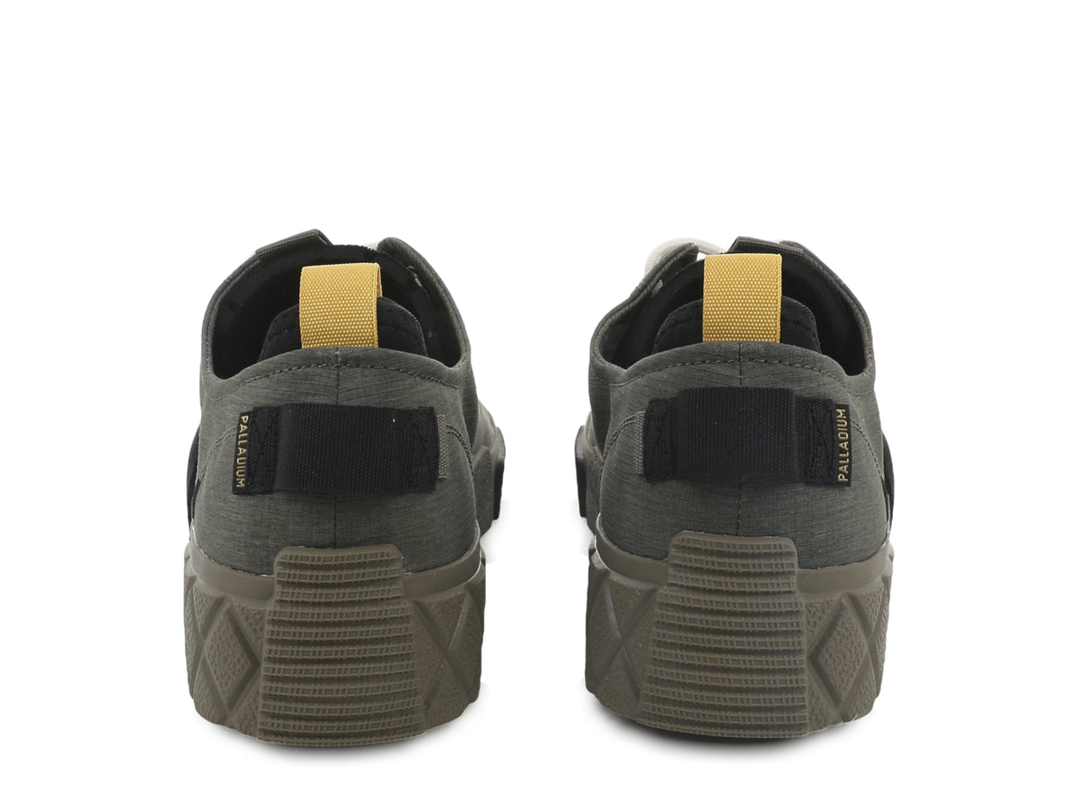 Palladium OLIVE NIGHT/GREEN ACE CITY SHELL LO