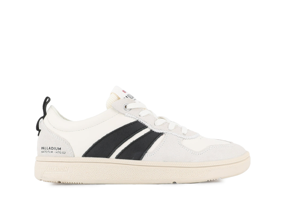 Palladium CREAM WHITE/BLACK PALLACUP FLAME LTH