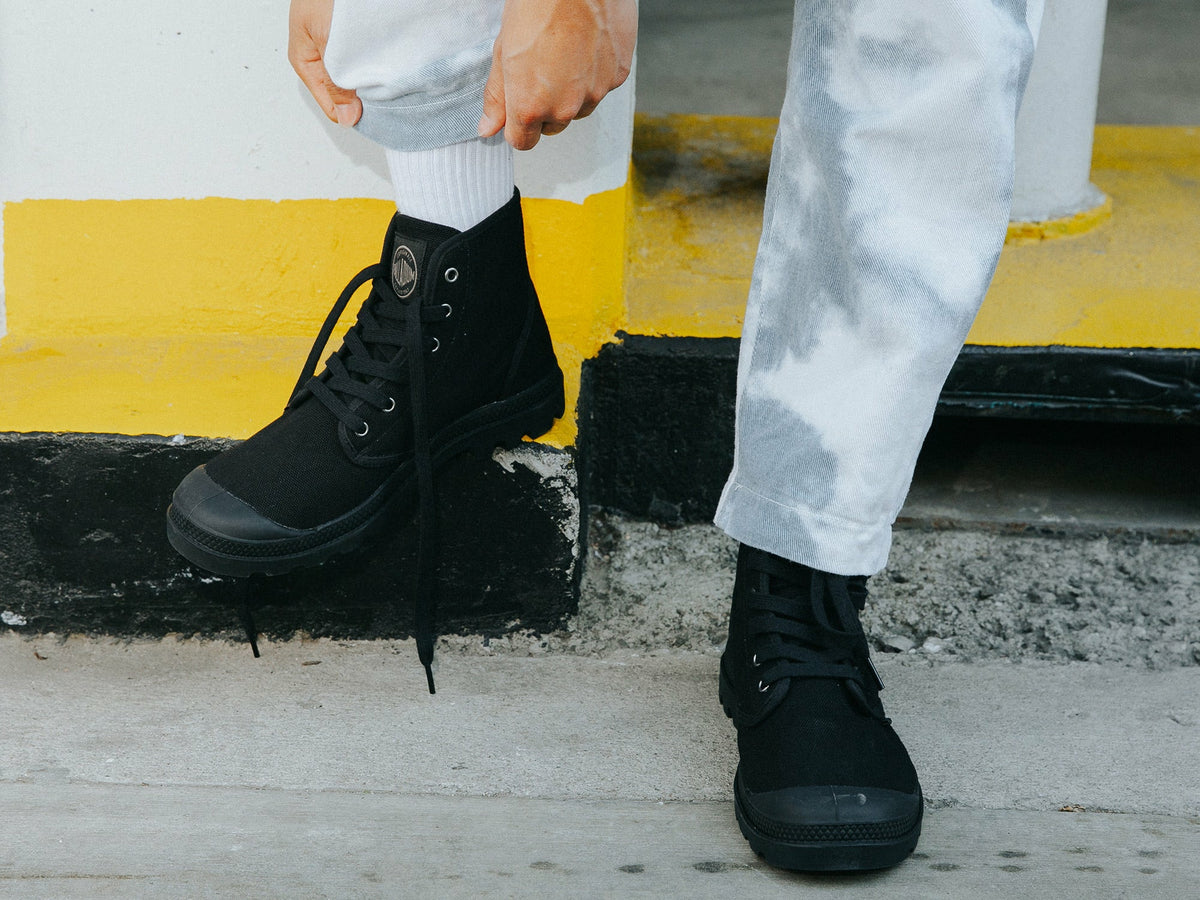 Palladium BLACK/BLACK PAMPA HI