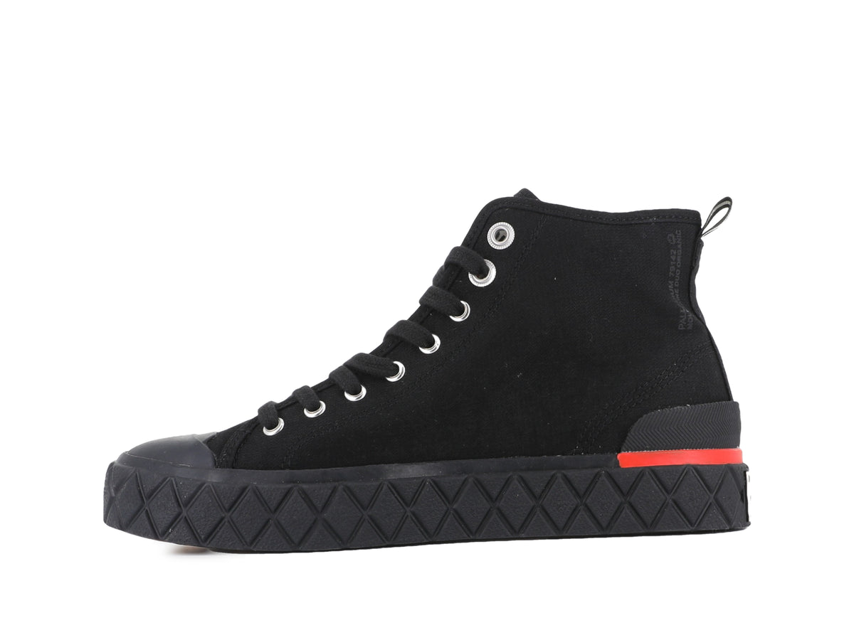 Palladium BLACK/BLACK PALLA ACE CHUKKA ORGANIC