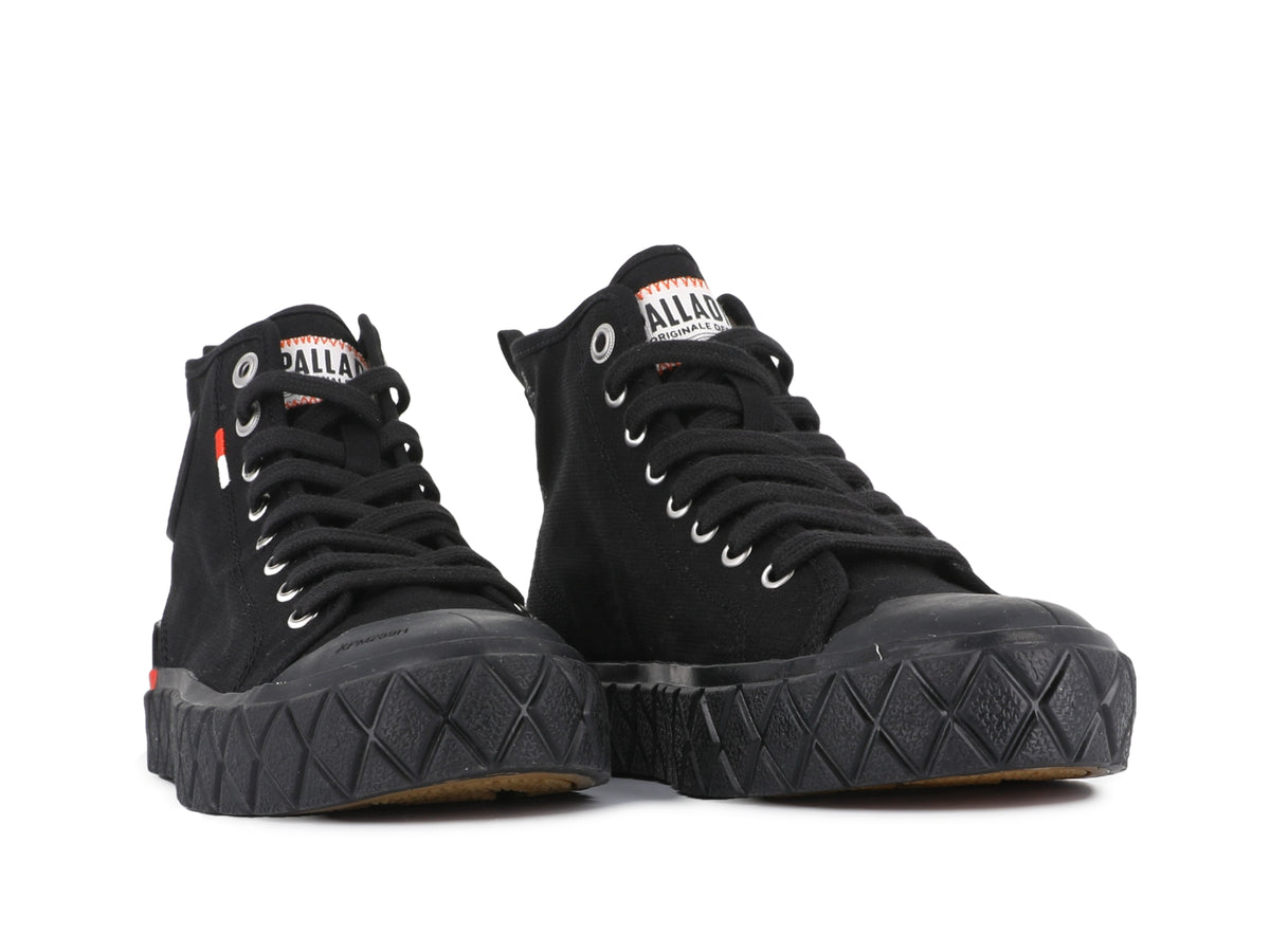 Palladium BLACK/BLACK PALLA ACE CHUKKA ORGANIC