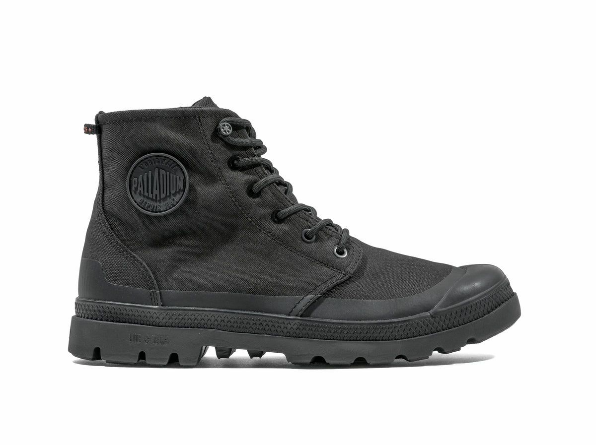 Palladium BLACK/BLACK PAMPA RCYL LT+WP+ZIP