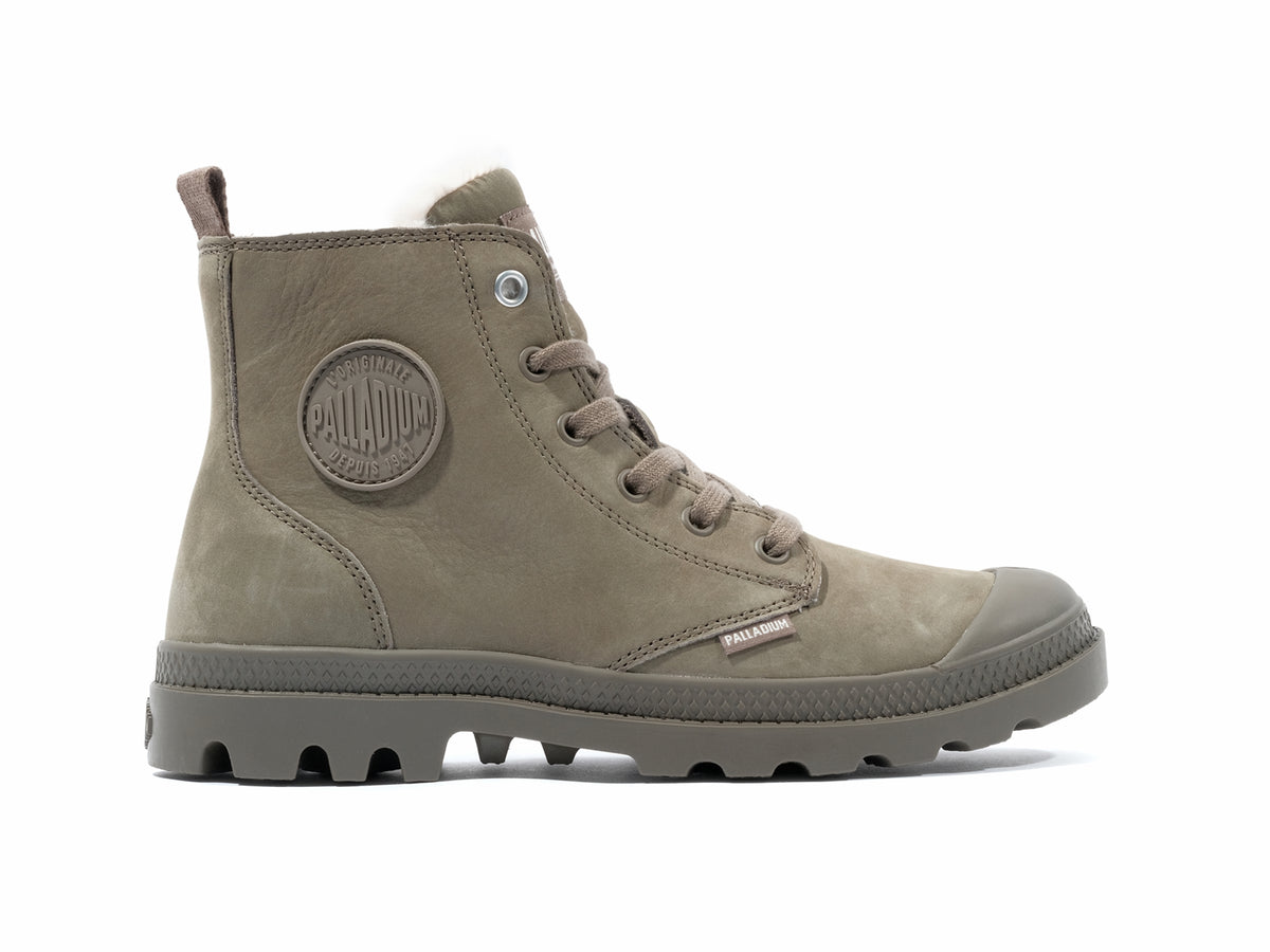 Palladium DUSKY GREEN PAMPA HI ZIP WL