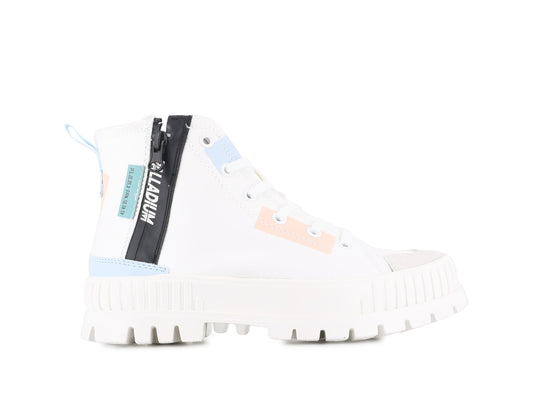 Palladium STAR WHITE PALLASHOCK BACKZIP 2