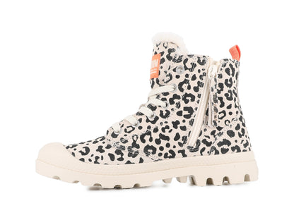 Palladium WAVE GRAY/BROWN PAMPA HI ZIP WL LEO