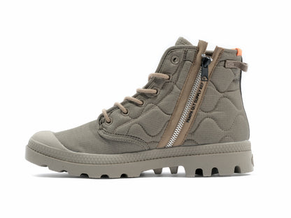 Palladium MILITARY OLIVE PAMPA RE-QUILTED
