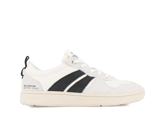 Palladium CREAM WHITE/BLACK PALLACUP FLAME LTH