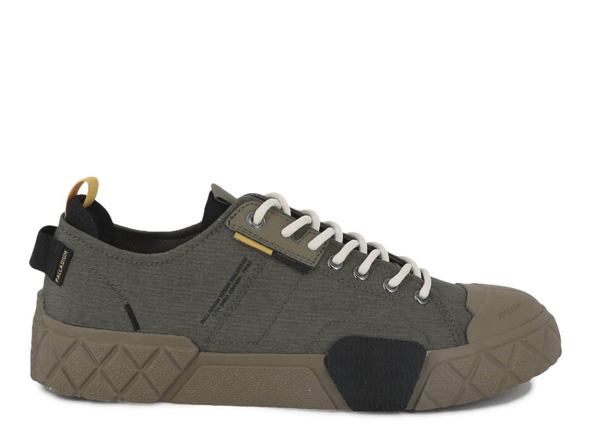 Palladium OLIVE NIGHT/GREEN ACE CITY SHELL LO
