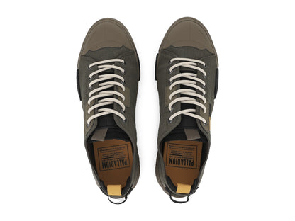 Palladium OLIVE NIGHT/GREEN ACE CITY SHELL LO