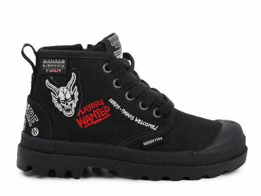 Palladium ALL BLACK PAMPA HELLFIRE KID
